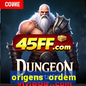 origens ordem paranormal homebrew